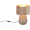 Lampa stołowa Reality Table lamp REALITY Kiran, 1 x E27, max 60W, antique pilkas, o26 x 38 cm