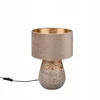 Lampa stołowa Reality Table lamp REALITY Kiran, 1 x E27, max 60W, antique pilkas, o26 x 38 cm