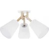 Lampa sufitowa Candellux TK Lighting lubinis šviestuvas Vaio Baltas 3