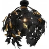 DELIGHT Trio Rl Leavy lubinis šviestuvas R60461032 lubinis šviestuvas 1x28W E27 juoda