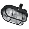 Sieninis šviestuvas GTV Priekinis šviestuvas SANGUESA KAY, maks. 40W, E27, AC220-240V, 50-60Hz, IP44, ABS/stiklas,