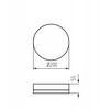 Kanlux LUBOS.LED IPER LED 19W-NW-O-SE