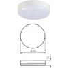 Kanlux PLAFON.LED IPER LED 26W-NW-O