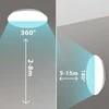 Sufitowa „Maclean“ LED jutiklinis lubinis šviestuvas, 5,8 GHz mikrobangų jutiklis, 4000 K, 12 W, 950 lm, IP44, MCE347