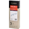 Sieninis šviestuvas Orno DOA SP 3, sieninis-lubinis šviestuvas, GU10, maks. 3x7W, IP20, baltas