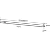 Lumen Ramon LED lubų šviestuvas 1100 liumenų 84 x 2 x 4 cm balta