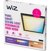 Lubinis šviestuvas PHILIPS WiZ Panel Tunable Baltas 36W kvadratinis juodas - lubų šviestuvas
