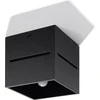 Sollux Lighting Lubinis šviestuvas LOBO juodas