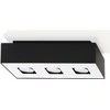 Sollux Lighting Lubinis šviestuvas MONO 3 juodas