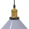 Pakabinamas šviestuvas Pakabinamas lempos, aukštis reguliuojamas, E27, Ø 22cm, metalas