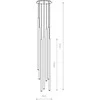 Pakabinamas šviestuvas Lampa wisząca Nowodvorski Lampa wisząca LASER 7667 metalo sp. kaskada do salonu juoda
