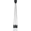 Sollux Lighting Pakabinamas šviestuvas DIEGO 3 juodas