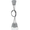 Sollux Lighting Pakabinamas šviestuvas DIEGO 3 pilkas