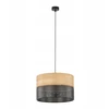 Pakabinamas šviestuvas Kabanti lempa TK Lighting Nicol pakabinama 1x15W E27 juoda/ąžuolo (4799)
