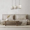 Pakabinamas šviestuvas Lampa wisząca TKKRYWULT Tk Lighting Eco* 5771 lampa wisząca zwis 3x15W E27 juoda/drewniana