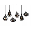 Pakabinamas šviestuvas Lampa wisząca Trio Pendant lamp TRIO LUMINA, 6 x E14, max 40W, juodas, 93.8 x 24.5 x h150 cm
