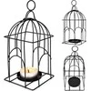 Marka Niezdefiniowana Home Styling Collection Žibintas žvakidė metalinis juodas 25 cm