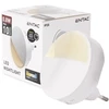 Lampka wtykowa do gniazdka ENTAC Entac ENL-0.8W-CDS lampka nocna wtykana do gniazdka Lampka nocna do gniazdka