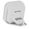 Lampka wtykowa do gniazdka ENTAC Entac ENL-CS-0.5W-DSWW lampka nocna wtykana do gniazdka Lampka nocna do gniazdka