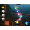 Maximex Pakabinama saulės energija varoma lempa, LED drugeliai, vėjo varpelis, 78 cm