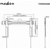 Laikiklis Nedis TVWM5050BK įkraunama lempa televizoriams 177,8 cm (70") Juodas