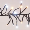 Christmas Gifts Christmas Decoration Kalėdinės eglutės lemputės, 3000 LED lempučių grandinėlė, laikmatis, šalta ir šilta balta