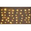 Christmas Decoration KALĖDINĖS ŠVIESOS ŠVIESOS UŽDUOTĖS 240 LED 600X60CM SU NUOTOLINIO PULTU ŠILTA BALTA