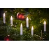 Lampki choinkowe Krinner Krinner Superlight Bavaria Mini Flame 12 pcs. Set Ivory