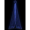 LED Kalėdų eglutė 339 LED Mėlyna 187 cm