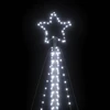 LED Kalėdų eglutė 789 LED Šaltai Balta 476 cm