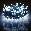 Kalėdų eglutės žiburiai Retlux 100 LED balta šalta