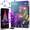 Kalėdinė girlianda Twinkly Candies 200 RGB LED USB- C, žalios spalvos laidas