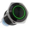 Lamptron vandalizmo jungiklis 19mm - Blackline - žalia