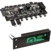 „Lamptron TC20 Sync Edition“ PWM ventiliatoriaus valdiklis ir RGB valdiklis – PCI, juodas