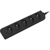 LANBERG PS0-05E-0150-BK 1.5M Juodas 5X 230V Lanter EXTENSION PL. CABLE FROM FULL COPPER