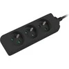 LANBERG PS0-03E-0300-BK 3M Juodas 3X 230V Lanter EXTENSION PL. CABLE FROM FULL COPPER