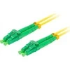 LANBERG šviesolaidinis patchcord SM LC/APC-LC/APC dvipusis 5m LSZH g657a1 3.0mm geltonas