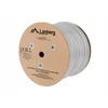 LANBERG LAN kabelis SFTP CAT.5E 305M kietas CU LSZH Pilkas CPR + FLUKE PASSED