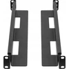 Rinkinys SZYN MONTAŻOWYCH DO SZAF RACK 19" PRZESUWNE 397-680MM JUODA LANBERG