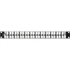 Lanberg Patch Panel tuščias 48 prievadas 1U 19" FTP Keystone juoda moduliams