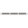 LANBERG patch panel 24 port 1U kat.6A FTP pilkas