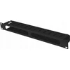 Lanberg Cable Organizer 19" 1U su A tipo dangteliu juoda