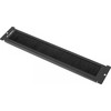 LANBERG 19 inchFree-Standing FF01 With Lcd Panel Cable Entry Panel Juodas Ak-1106-B