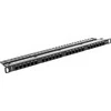 LANBERG PPU5-0024-B Patch Panel 24 port 0.5U cat. 5e juodas