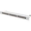 LANBERG patch panel 24 port 1U cat.7 FTP pilkas