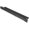 Lanberg PPKS-1124-B patch panel 1U