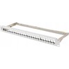 Lanberg Patch Panel tuščias 24 prievadai 1U 19" FTP Keystone pilka moduliams