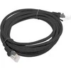 LANBERG PCU6-10CC-0500-BK Patchcord RJ45 kat. 6 UTP 5m kabeliai