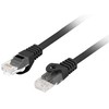 Lanberg LANBERG „Patchcord“ CAT.6 UTP LSZH CU 20 m juodas „Fluke Passed“