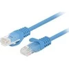 PATCHCORD KAT.5E UTP 3M Mėlynas FLUKE PASSED LANBERG 10-PACK